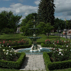 Congress Park in Saratoga