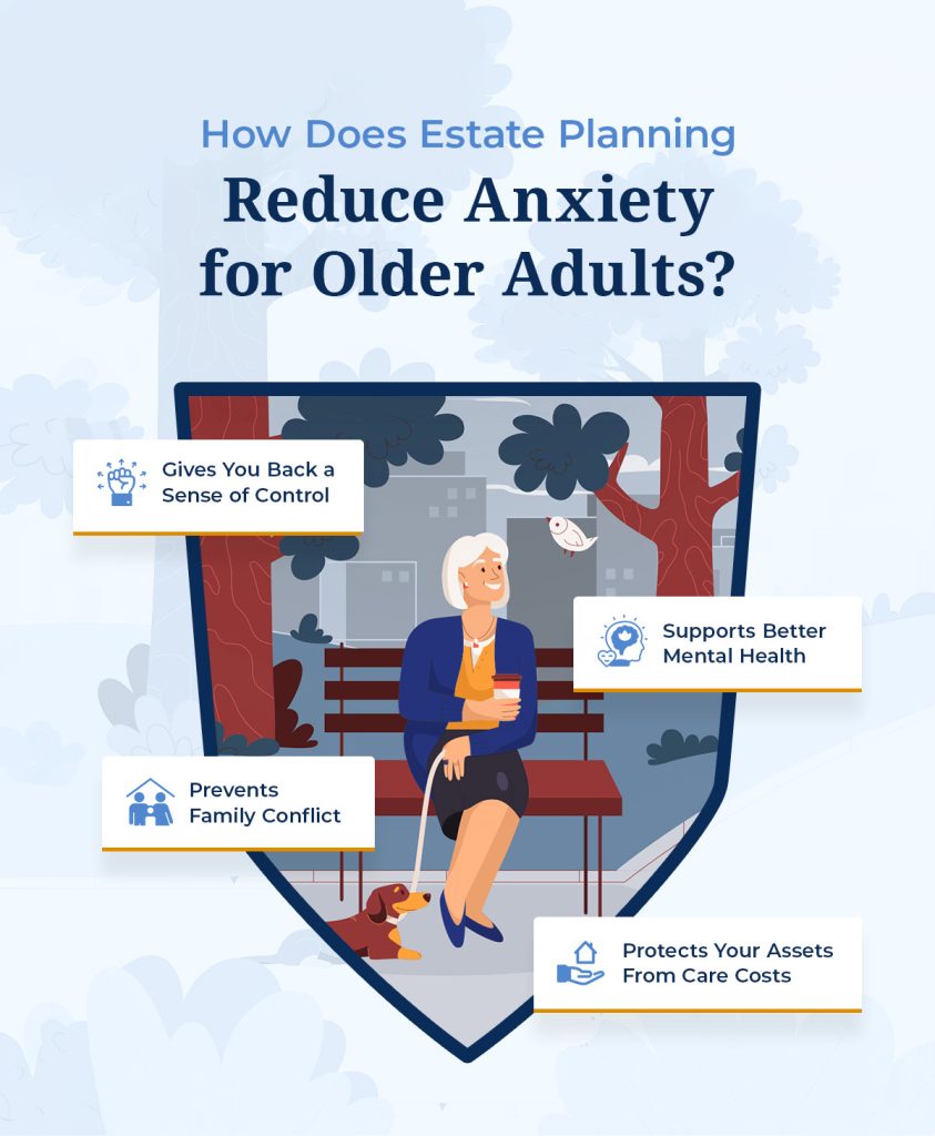 How Does Estate Planning Reduce Anxiety for Older Adults?